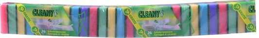 Éponges à récurer Cleany, 24 + 4 gratuites