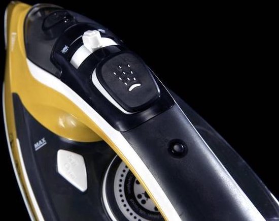 MediaShop Phoenix Gold® Free Flight Fer à repasser à vapeur Or, Noir 2400 W
