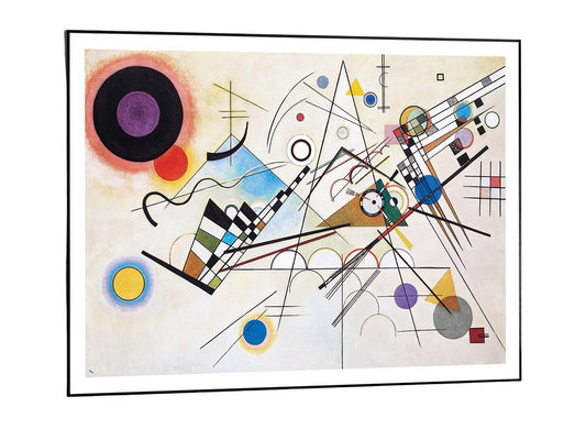 OrangeWallz Kandinsky Composition VIII - Bois MDF - 50 x 70 cm