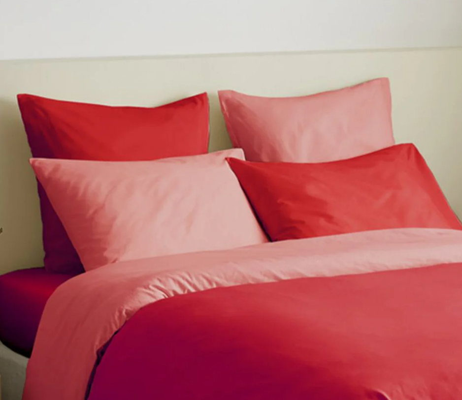 Univers Décor - Ensemble de housse de couette « Honeycomb » - 240 x 220 pour lit double de 140 à 160 cm - Motif nid d'abeille et neige