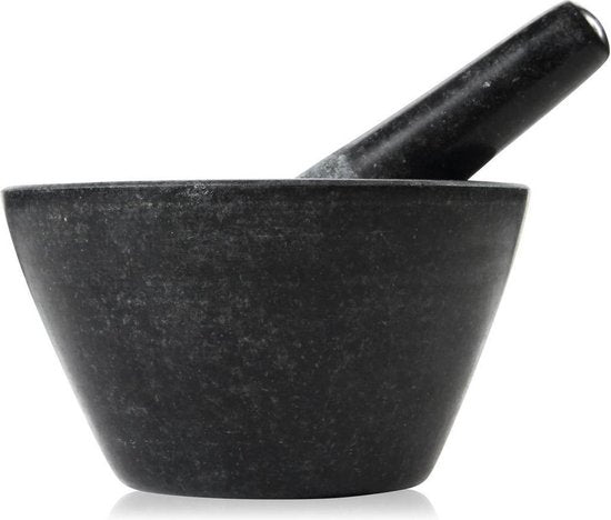 Mortier Boska Herbes - Granit - Avec pilon - Noir - Ø 17,5 cm