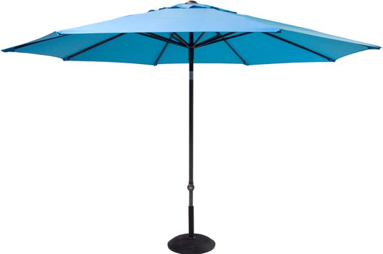 Parasol Hartman Sunline - 300 cm - bleu neuf