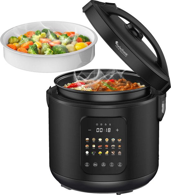 Multicuiseur TurboTronic DMC21 avec 18 programmes de cuisson - Noir