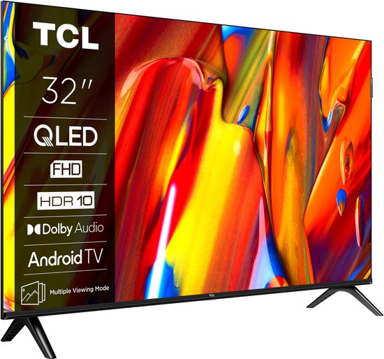 TCL 32V5C - 32 pouces - Full HD QLED - 2025 - Smart TV