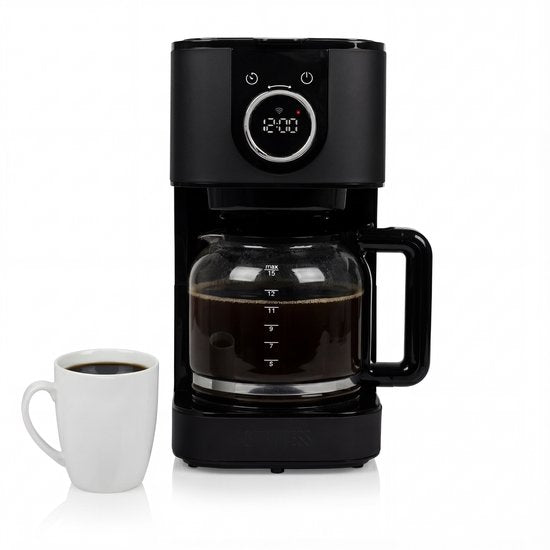 Princess 246060 Cafetière - 1.5L - 10-15 tasses - Cafetière à filtre - Noir