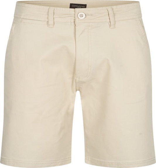 Cappuccino Italia - L - Short Chino - Hommes - Beige