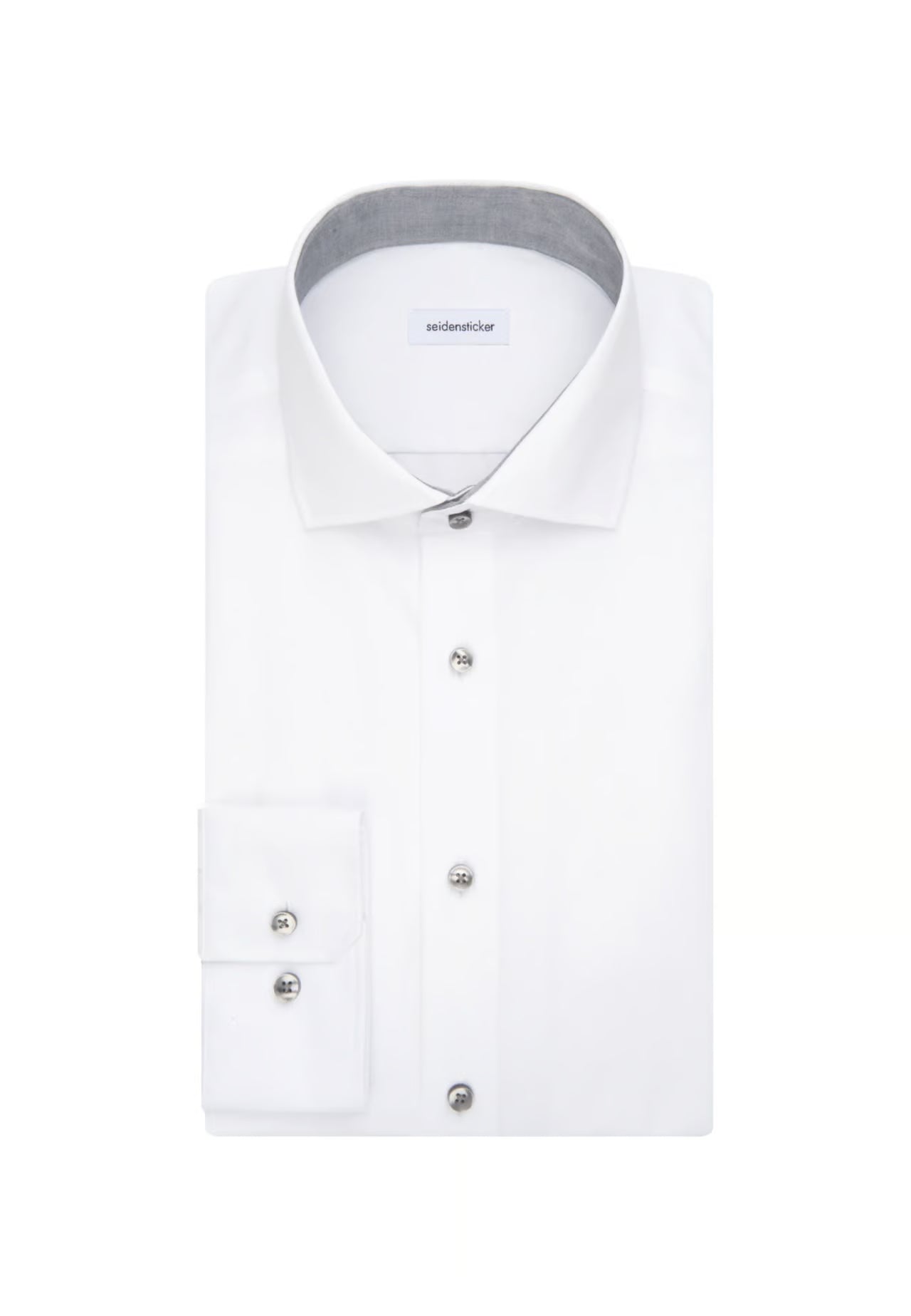 Seidensticker Chemise d'affaires - Slim - 100% coton - Blanc - Taille 41