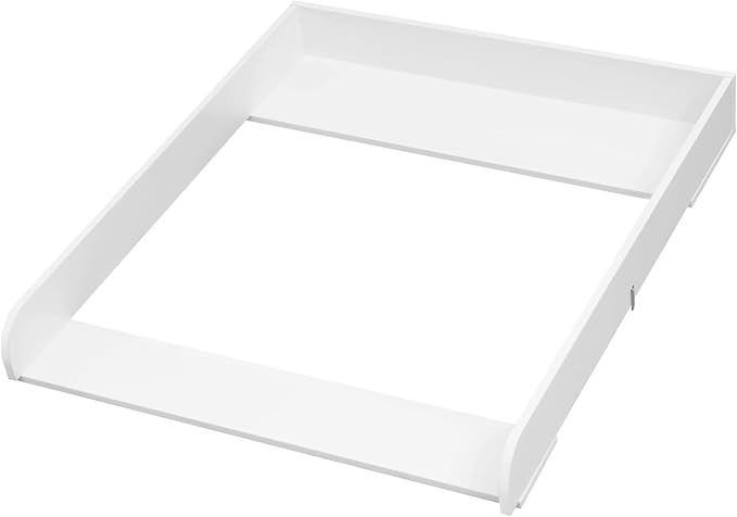 WOLTU WT007 table à langer pour commode - MDF blanc - profondeur réglable de 46,5 à 50 cm
