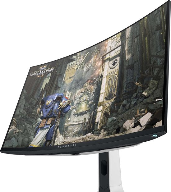 Alienware AW3225QF - Écran de jeu OLED incurvé 4K - Courbure 1800r - 240 Hz - Compatible PS5 - 32 pouces