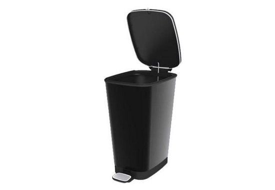 Poubelle à pédale Kis Chic Bin - 50L - Noir - Taille L