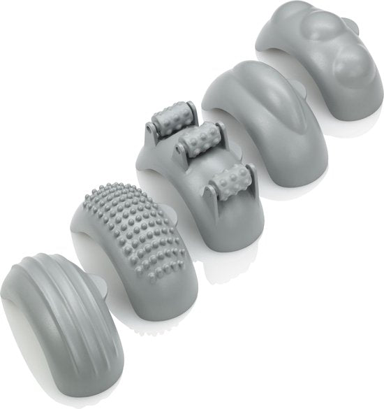 Medisana - HM 886 - Appareil de massage des mains - chaleur/lumière rouge - 5 embouts - blanc