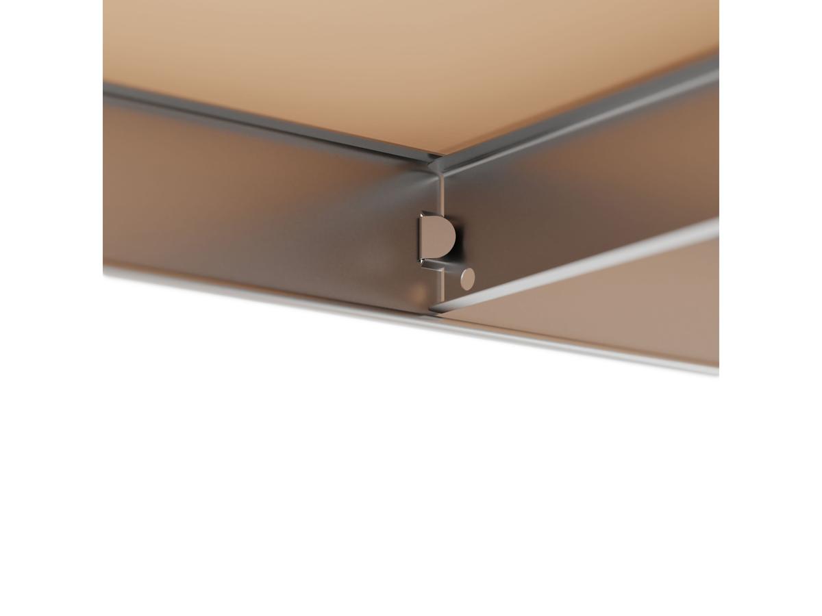 Étagère métallique Metalkas - Acier - Noir - 40 x 90 x 180 cm - Capacité de charge : 175 kg - Lot de 2