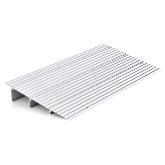 Rampe de seuil - Coast - Rampe de seuil de 8,5 cm - avec cadre en aluminium robuste - Hauteur réglable - Surface antidérapante - Capacité de charge jusqu'à 317 kg