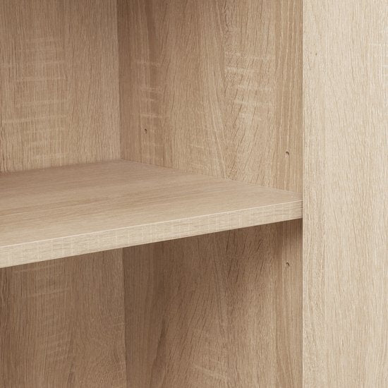 tectake - Armoire murale Doncaster 60x38x125cm - brun clair industriel