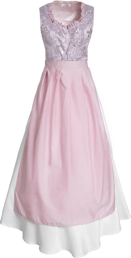 Dressforfun Maxi-Dirndl Neuschwanstein modèle 2 L - costume pour habiller halloween party wear carnaval costume carnaval party wear - 304647
