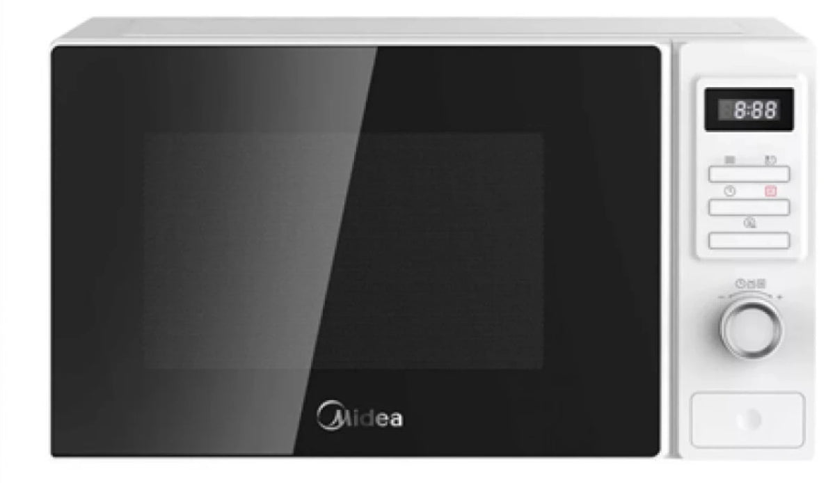 Micro-ondes Midea MAM720C2AT - Blanc - 700 W - 20 litres - Modèle autonome - 49 x 38 x 30 cm