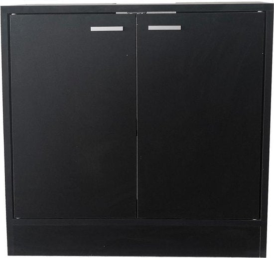 Meuble bas pour lavabo - meubles de salle de bains - noir