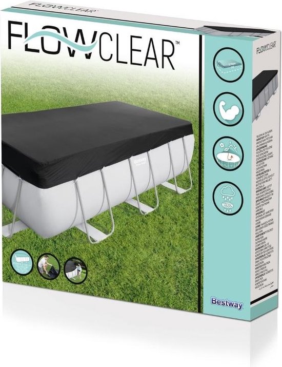 Couverture de piscine Bestway Flowclear 404 cm