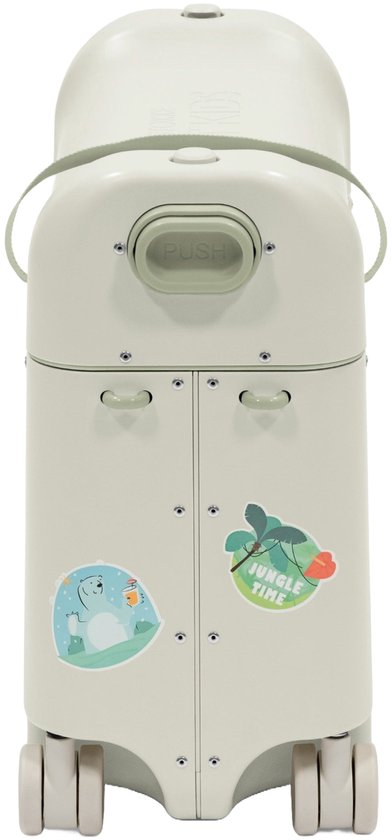 JetKids by Stokke BedBox – Valise à roulettes pour enfants, vert d'eau