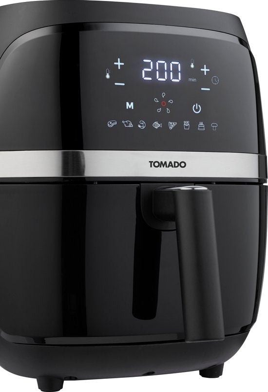 Tomado TAF3202B - Friteuse - Friteuse à air chaud - Capacité 3,2 litres - Affichage digital - 500g de frites - Sans PFAS - Best Buy - Aug & Nov 2024