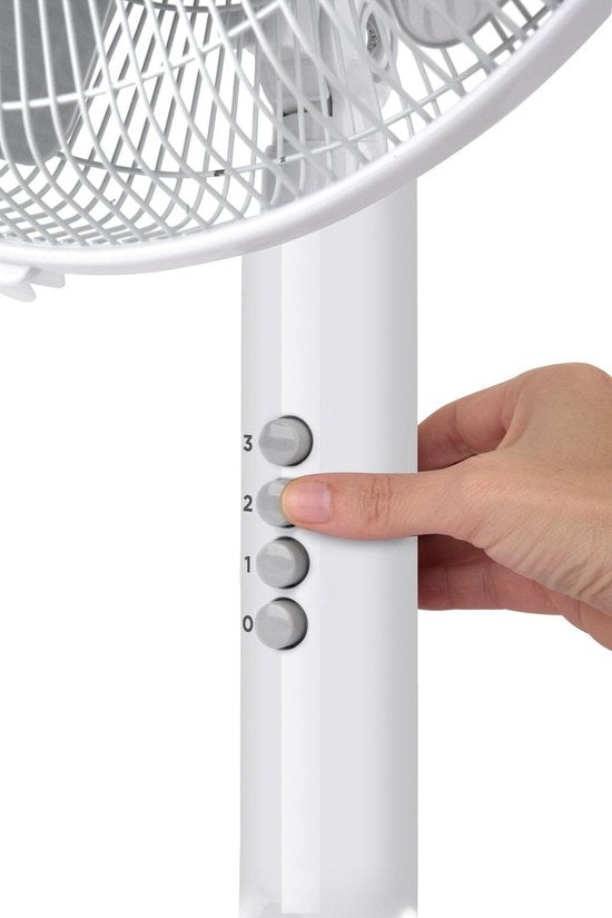 BLACK+DECKER Ventilateur sur trépied BXPF60E - Ø 40 cm - 60 watts - Blanc