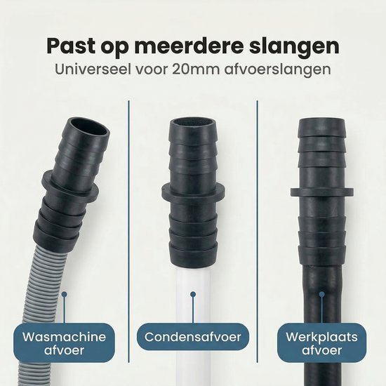 Raccord de drainage Cheqo® - Raccord de drainage - Raccord droit de drainage - Connecteur de drainage - Raccord de drainage - Manchon de drainage - Raccord de réduction de drainage - Raccord droit de drainage