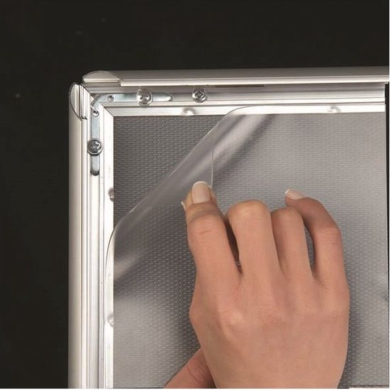 Cadre à pince Noir 25mm Mitre A4