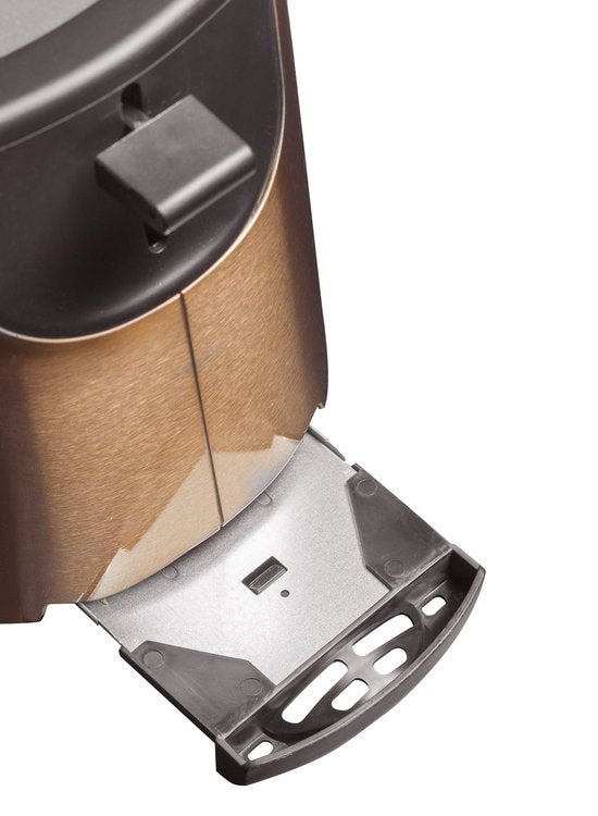 Grille-pain Bestron ATS1000CO - 1 000 W - 7 niveaux de brunissage - 2 fentes pour 2 tranches de pain - Cuivre - Garantie de 5 ans