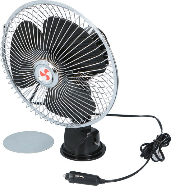 All Ride Ventilateur de Camion 24V - Petit Ventilateur avec Ventouse - Accessoires pour Camion