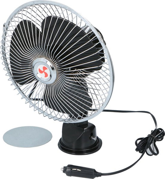 All Ride Ventilateur de Camion 24V - Petit Ventilateur avec Ventouse - Accessoires pour Camion