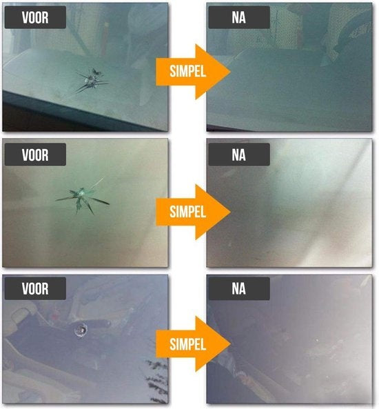 Kit de réparation de vitres d'auto | Réparer soi-même ses vitres d'auto | Réparer une fissure dans une vitre | Réparer une étoile dans une vitre | Avance de voiture