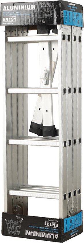 Échelle pliante multifonctionnelle 6 en 1 - 4.7M