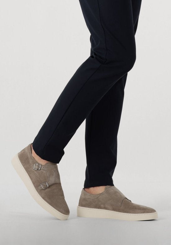 Greve Wave Sneakers - Suede - Hommes - Taupe - Taille 46
