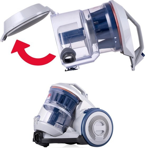 Aspirateur sans sac Dirt Devil V8222 - 850W - 5,5kg - Gris/Bleu