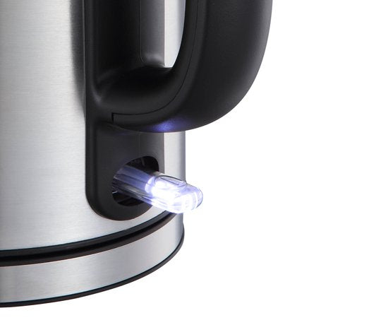 Tomado TWK1709S - bouilloire en acier inoxydable - capacité de 1,7 litre - 2200W - filtre anti-calcaire - indicateur de niveau d'eau