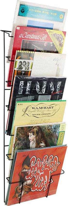 Support de rangement pour disques vinyles Lp - support mural pour ranger les disques vinyles Lp contre le mur