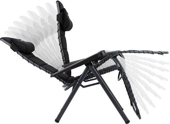 Crespo - Fauteuil de détente - AP/232 - Air-Deluxe - Noir