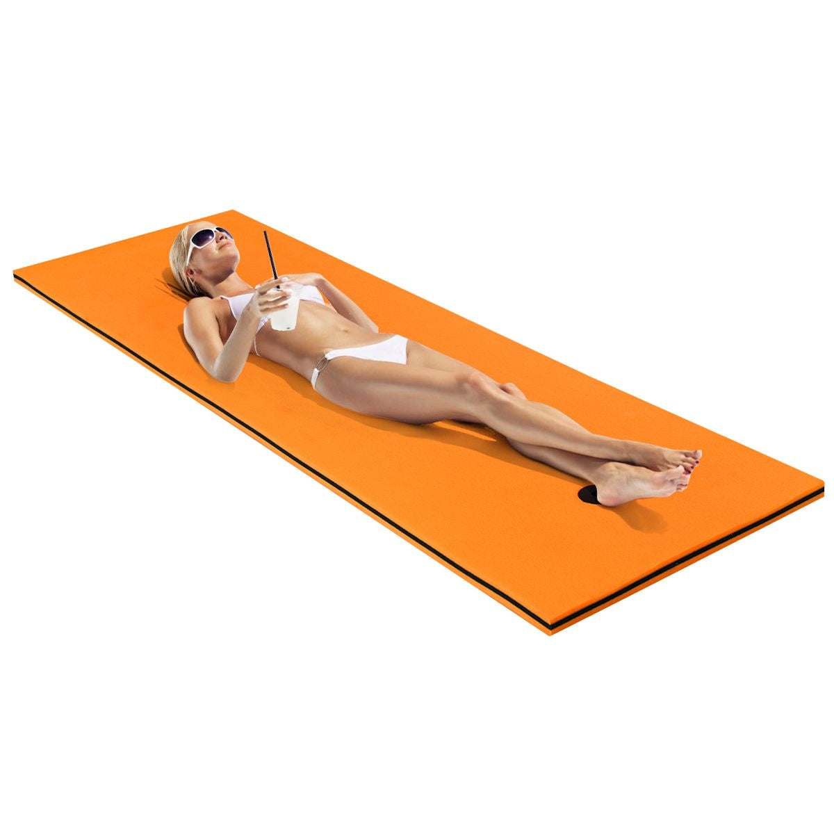 Coast Tapis flottant - Max. 60 kg - 210 x 66 kg - Orange