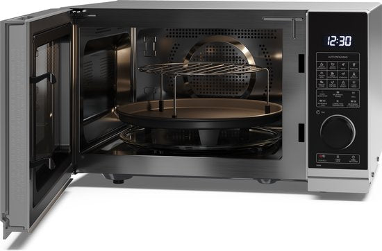 Micro-ondes combiné Sharp YC-PC254AE-S avec grill et four à convection - 900 W - 25 litres - argent