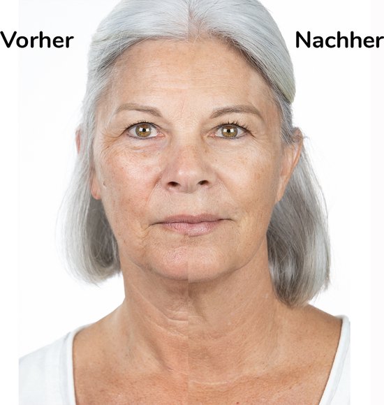 Appareil de beauté 4-en-1 DermaWav - soin de beauté professionnel - chaleur thérapeutique, thérapie par LED rouge, micro-courant et vibrations sonores - un coup de fraîcheur pour votre peau