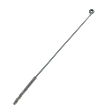 Ensemble de brosses à pailles WENKO Triko - 2 pièces - 26 cm - Gris/Vert