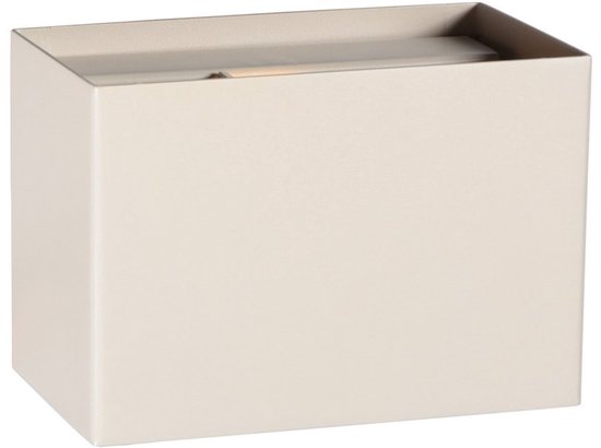 Applique murale Muro 3365CR – couleur crème, design moderne, 13 x 7,5 x 9 cm, Steinhauer, idéale pour les petits espaces et dimmable avec une douille G9