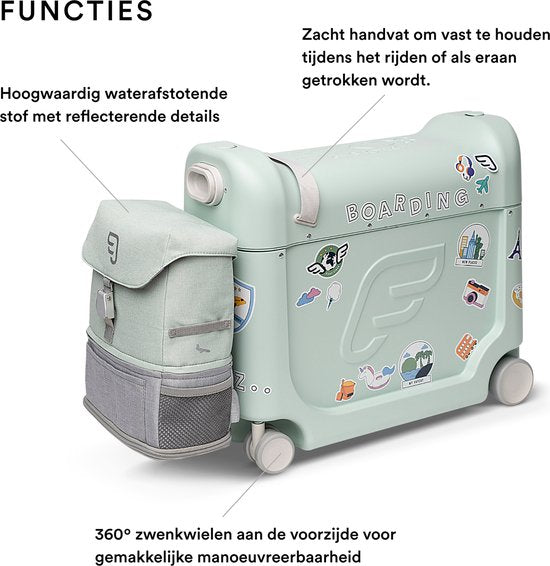 Valise de voyage JetKids™ by Stokke® - Green Aurora