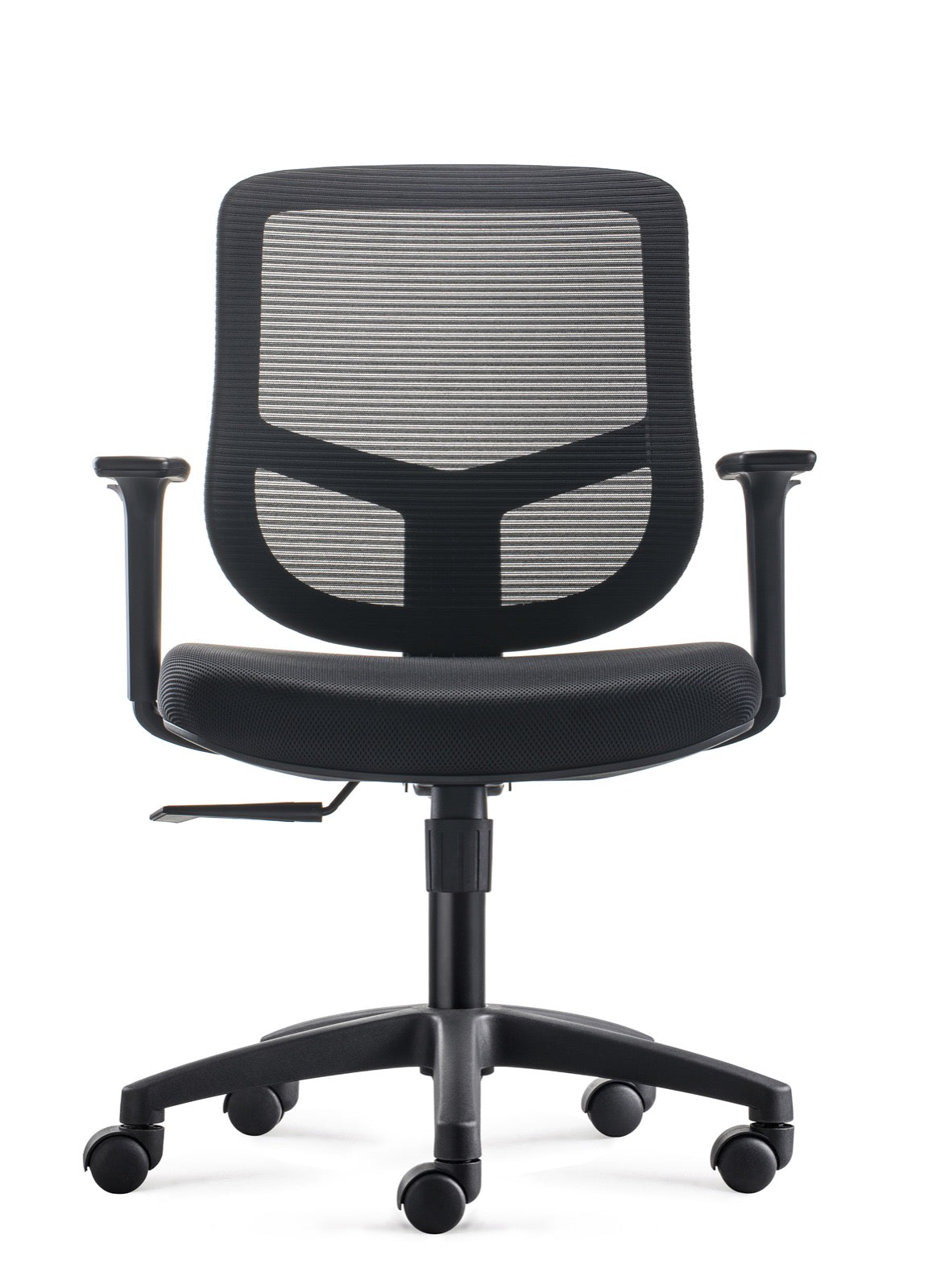 Bens 856-Eco-1 Chaise de bureau ergonomique - Jusqu'à 130 kg -56 x 61 x 102 cm - Noir