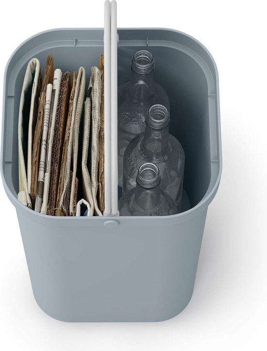 Joseph Joseph - GoRecycle - Poubelle de tri sélectif - Lot de 2 - 46 litres - Bleu