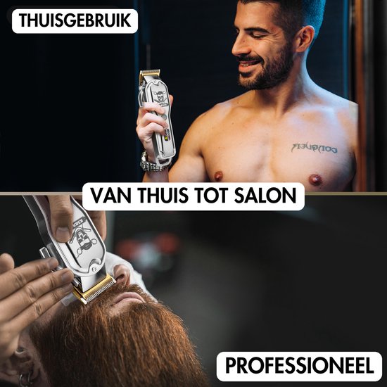 Tondeuse professionnelle sans fil - Tondeuse à cheveux pour hommes - Cheveux - Tondeuse à cheveux - Machine à cheveux pour coiffeurs - Tondeuse à cheveux - Tondeuse à barbe - Appareil de coupe - Barber Hair Clipper - Hairdresser Trimmer - Barber Set