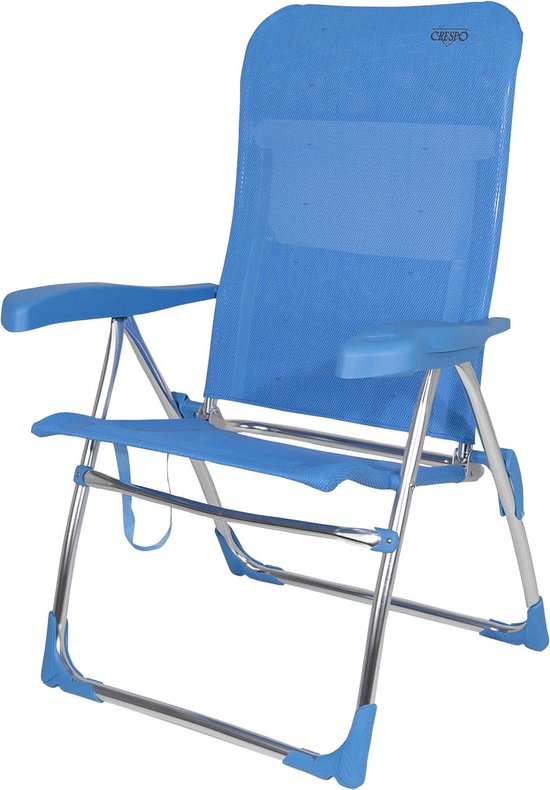 Crespo - Chaise de plage - AL/206 - Bleu