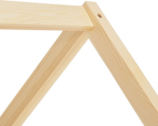Lit enfant Marli - 90 x 200 cm - Couleur bois - Tiroirs de lit inclus
