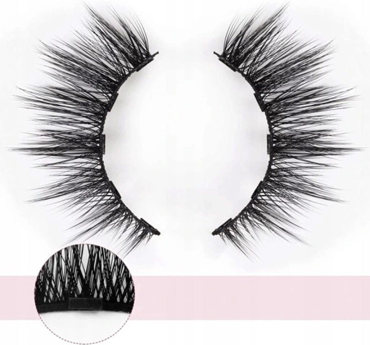 Faux Cils magnétiques Rheme - Eyeliner et pince à épiler - Extension de cils - 3 paires de faux cils - Set de cils