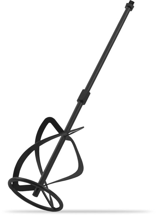 Tige d'agitation VONROC 140 x 600 mm – compatible avec le mélangeur de peinture/ciment PM502AC